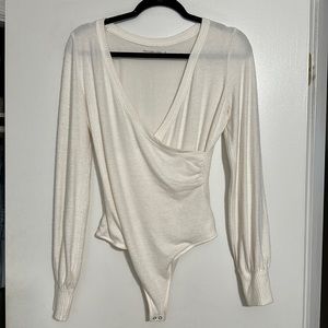 Abercrombie & Fitch V Neck Bodysuit